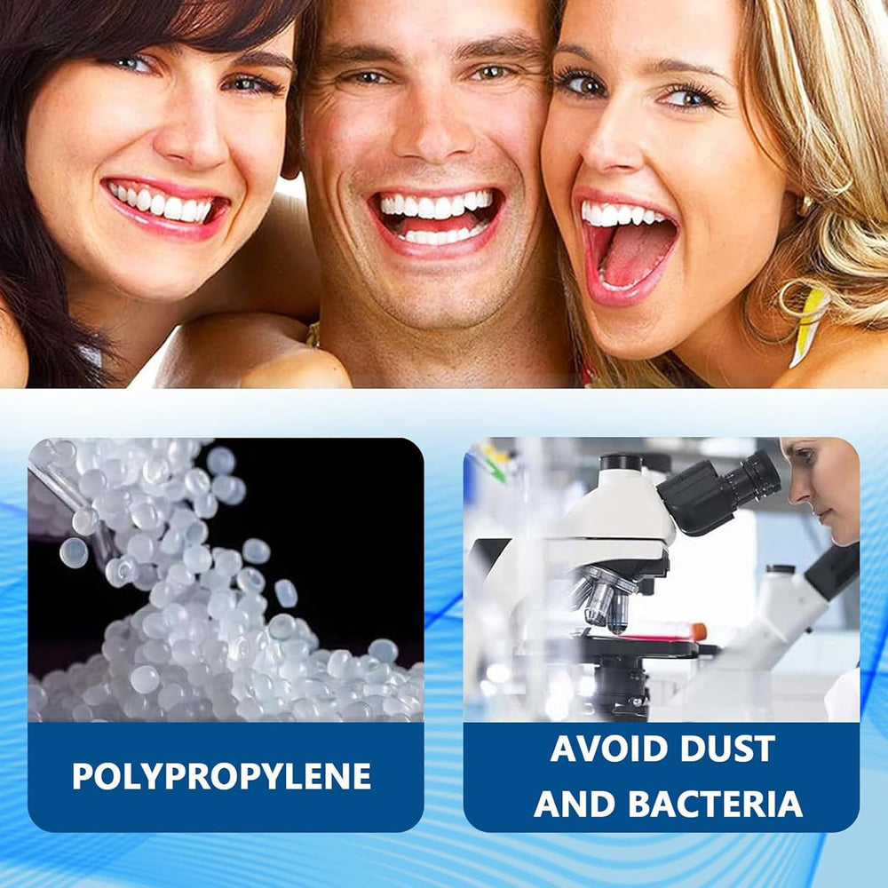 Unisex denture set suitable for daily wear and emergencies