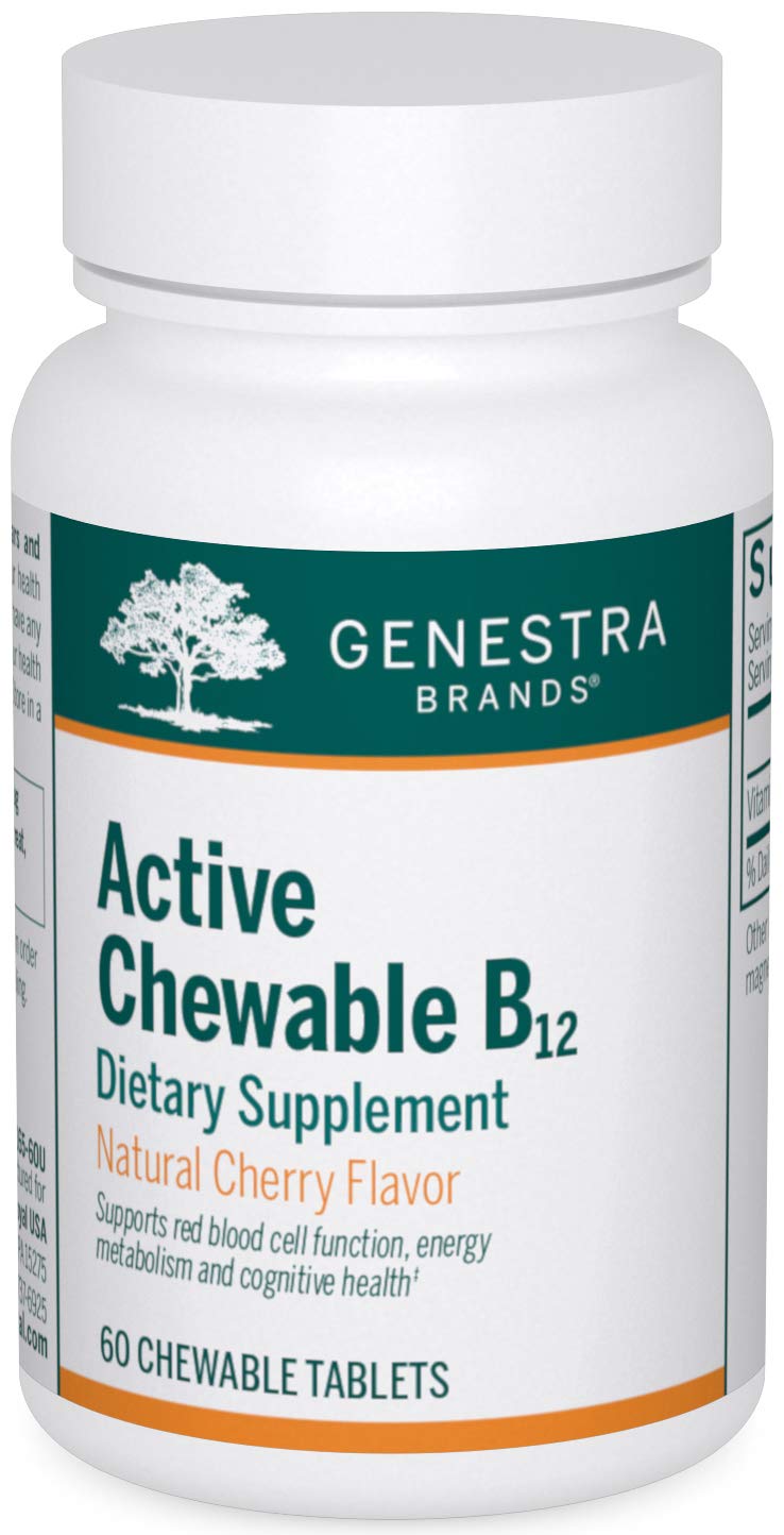 Genestra Active Chewable B12 bottle front