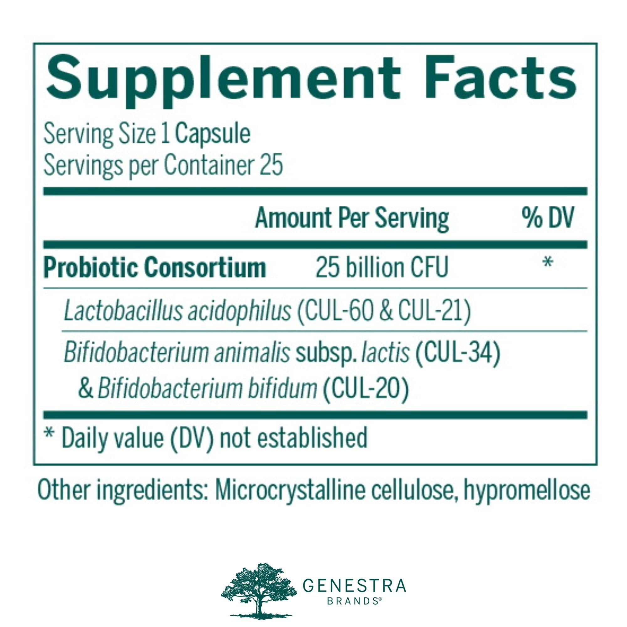 Genestra HMF Intensive probiotic capsules