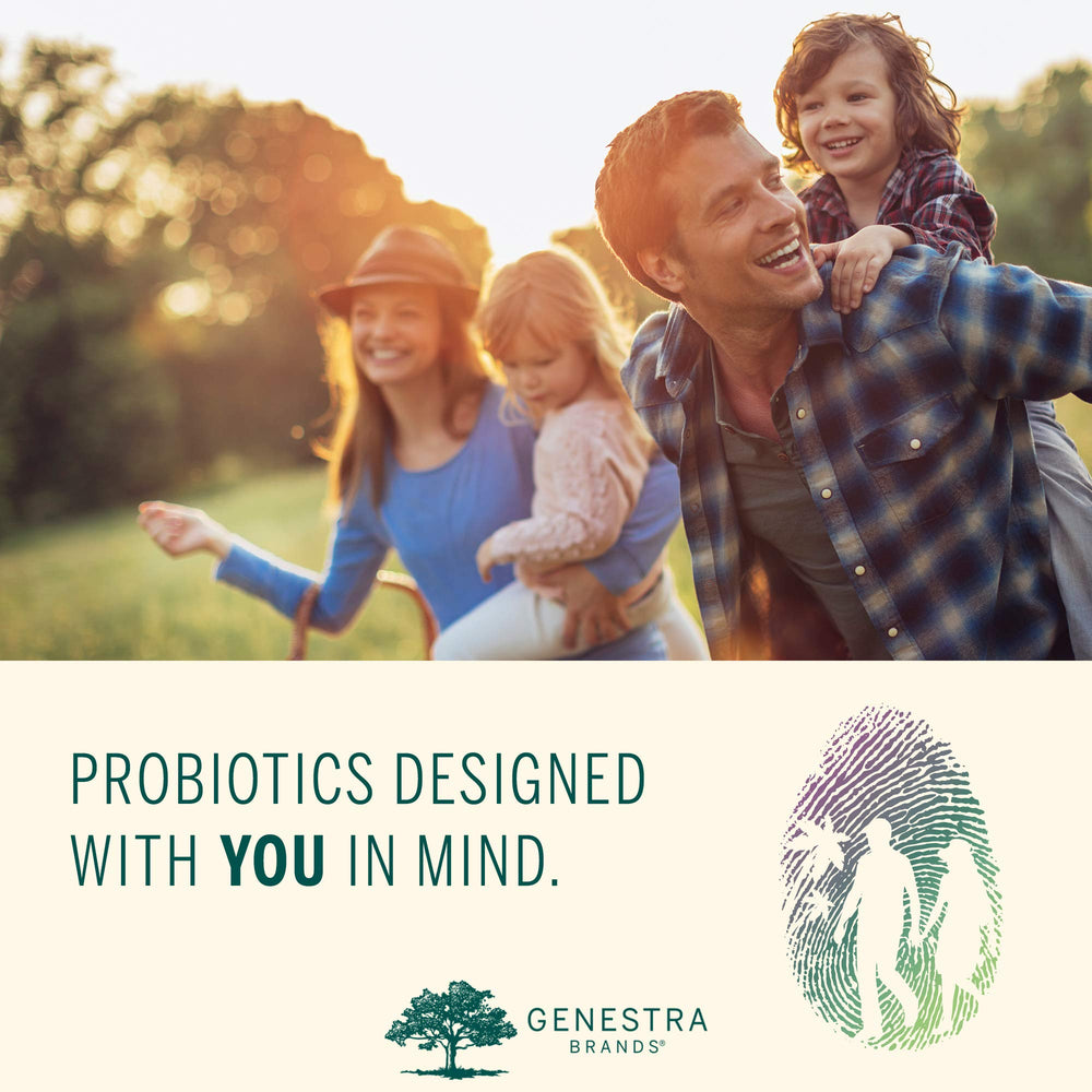 Shelf-stable probiotic concept illustration