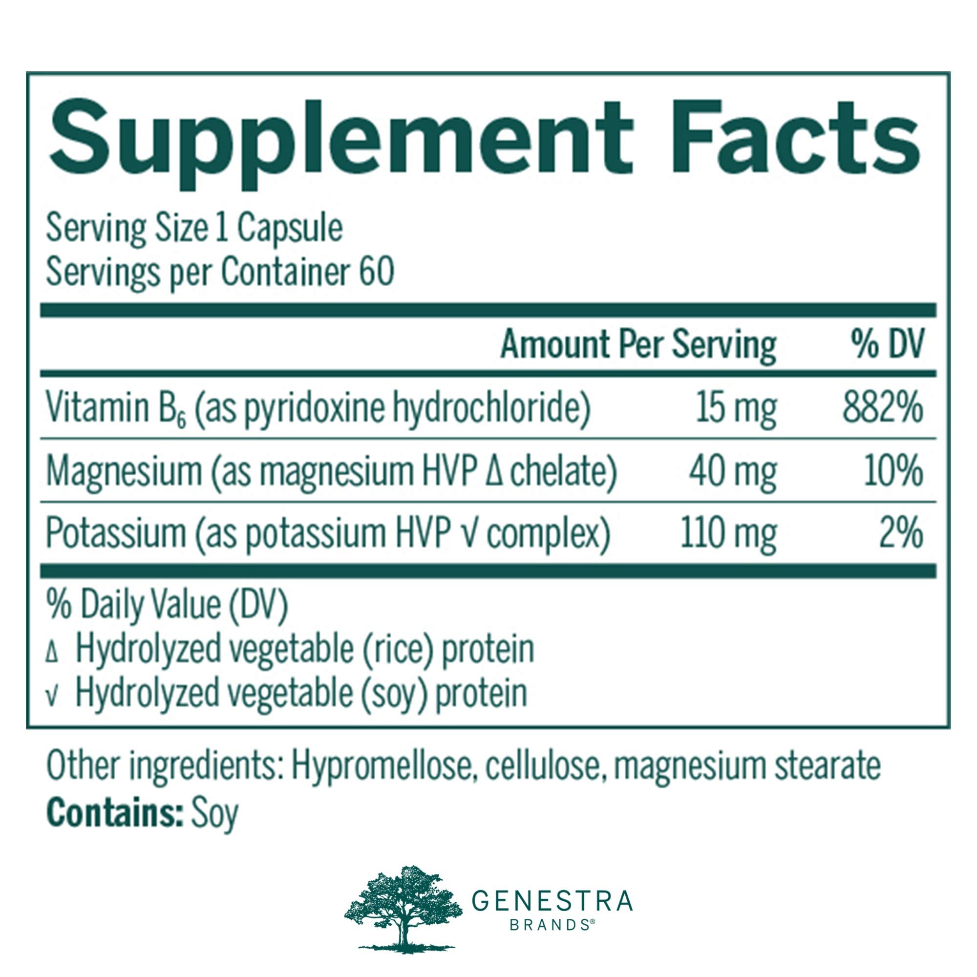 Genestra KMG Plus bottle with capsules visible