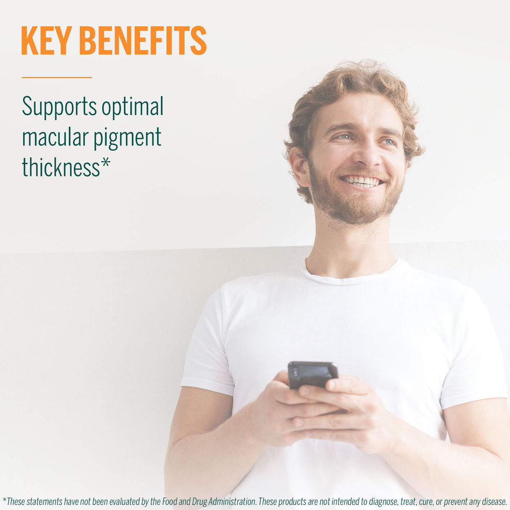 Lutein and zeaxanthin visual icons