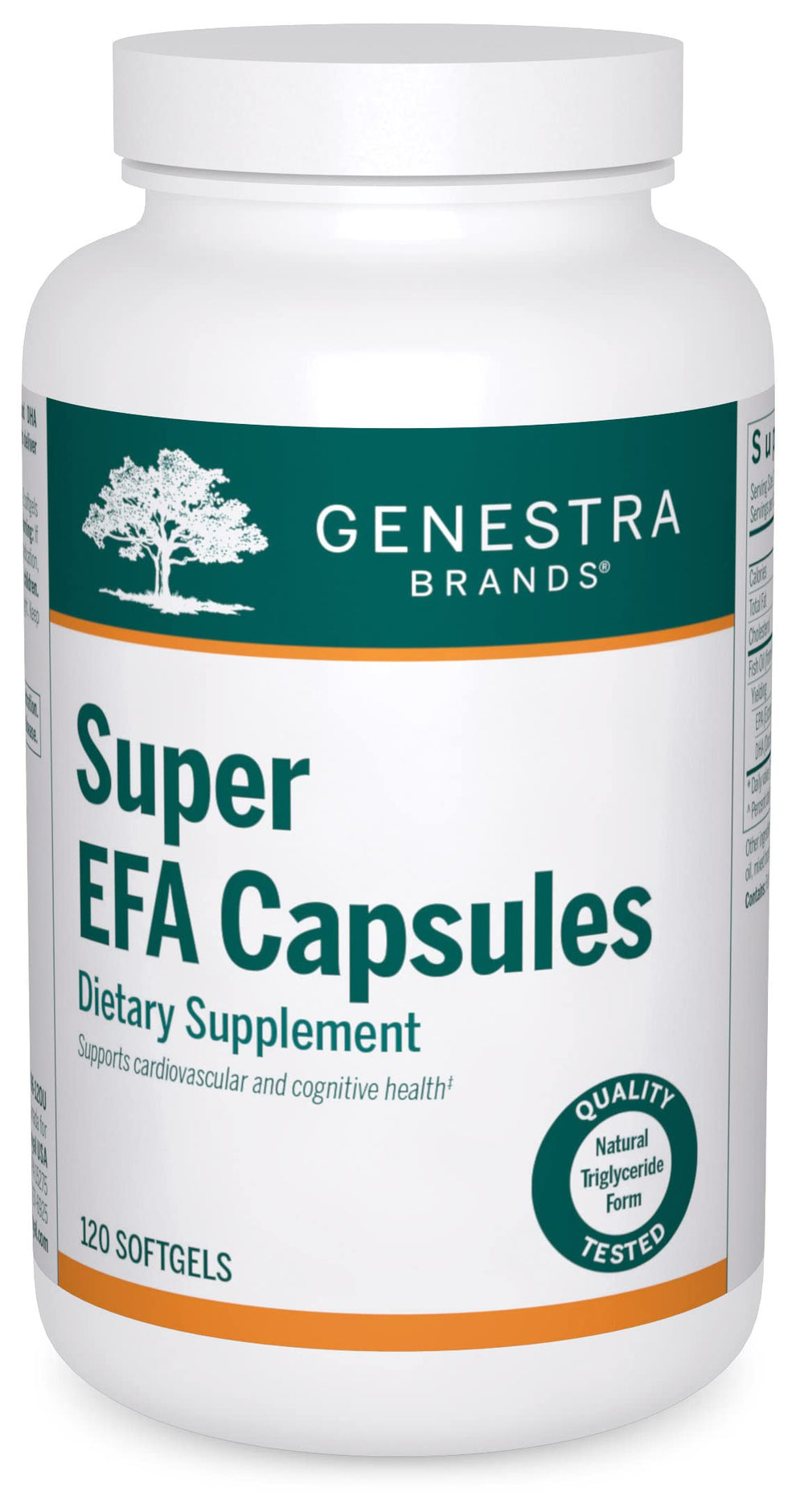 Genestra Brands Super EFA Capsules bottle front view