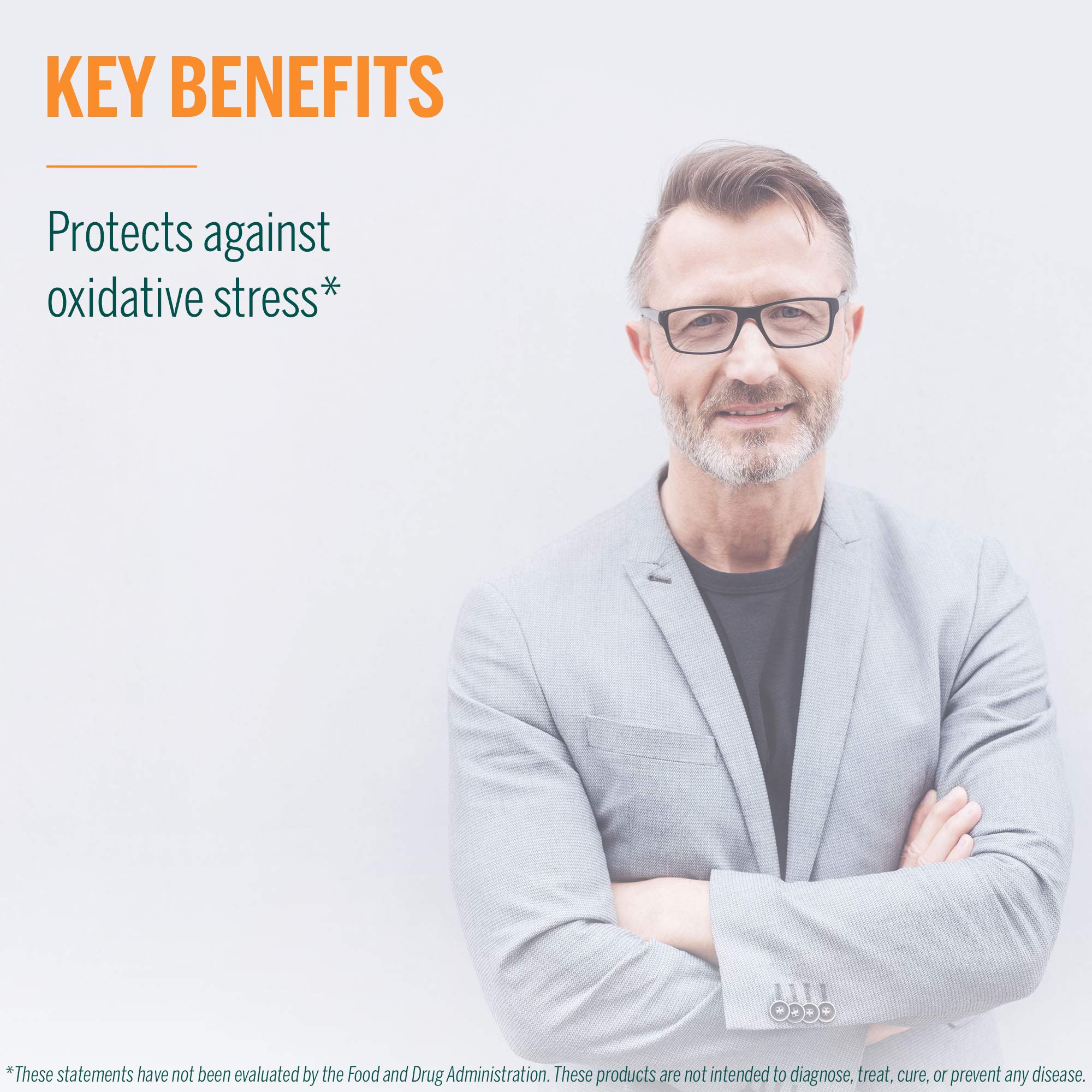 Close-up of the product label showing thyroid support