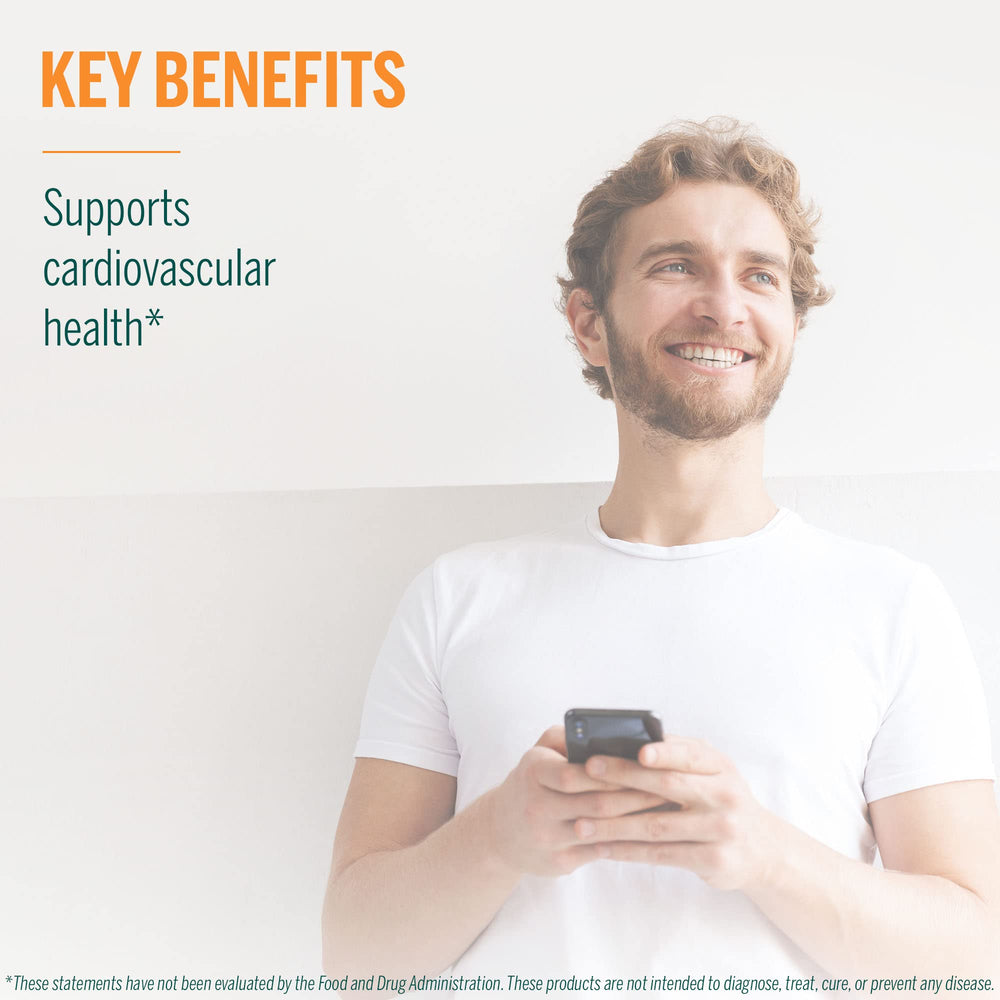 Label close-up of Genestra Ubiquinol 100mg bottle