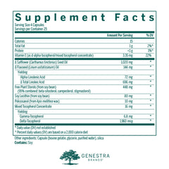 Close-up of Biotone EFA capsules