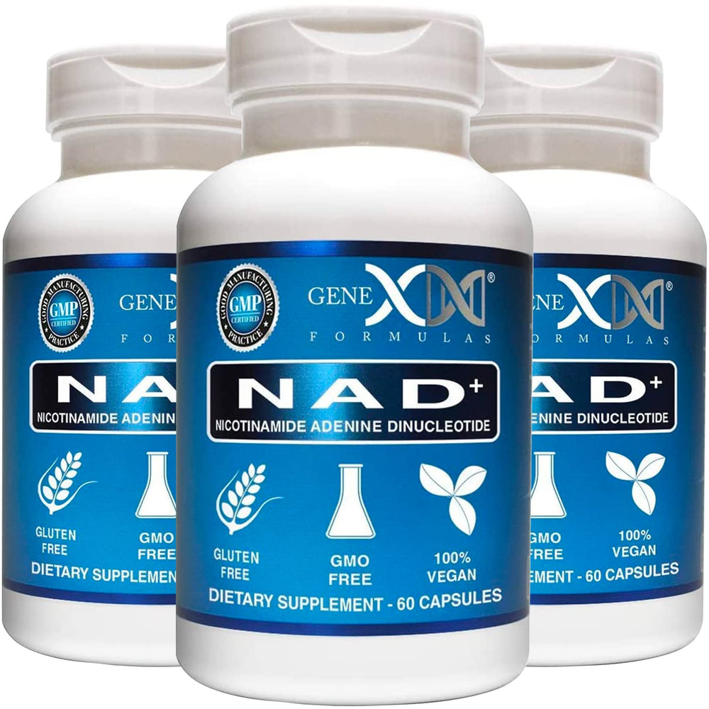 Genex Formulas NAD+ 250mg bottle label