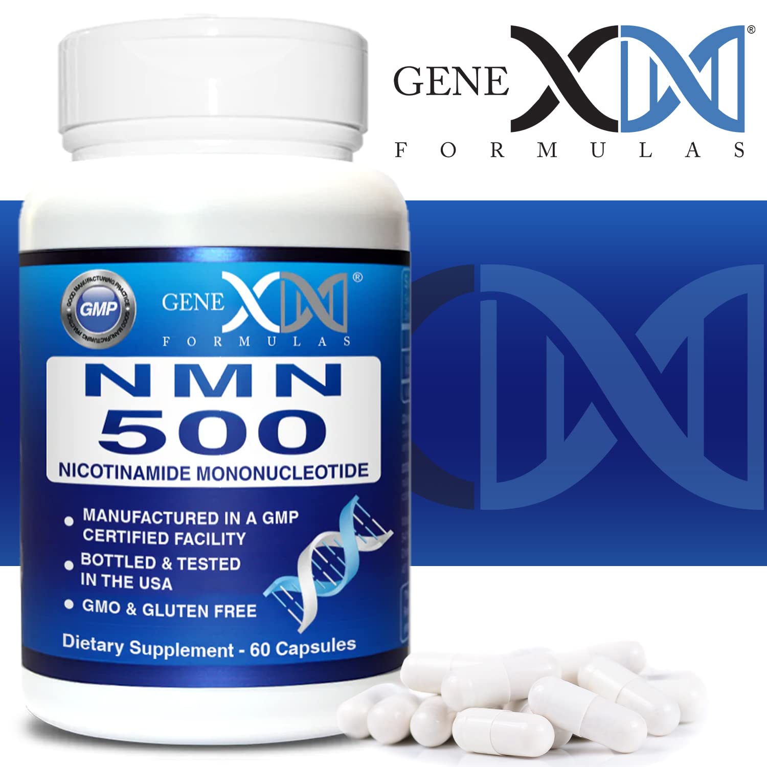 Graphic showing NAD level support and healthy aging