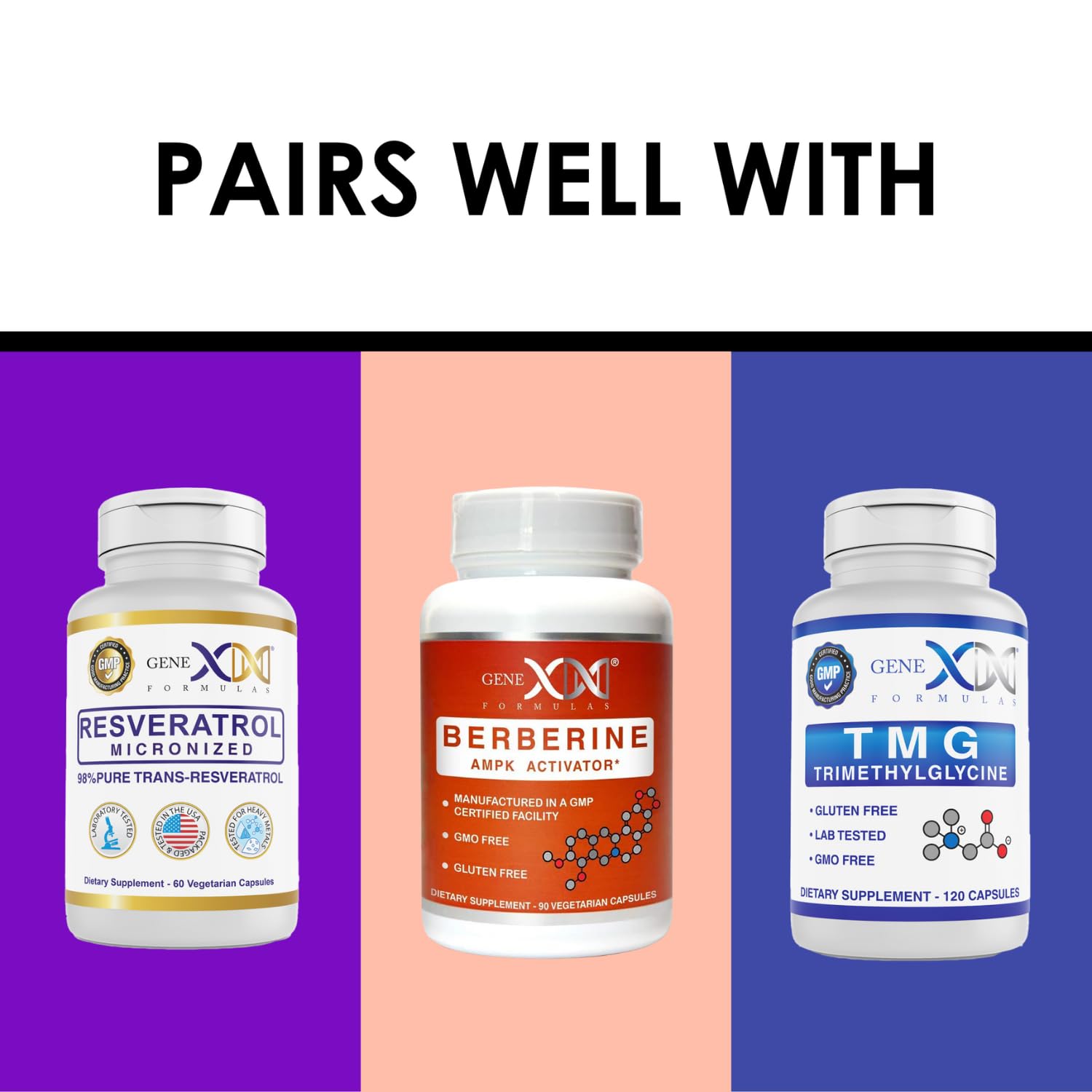 Third-party lab test logo and potency verification for NMNH