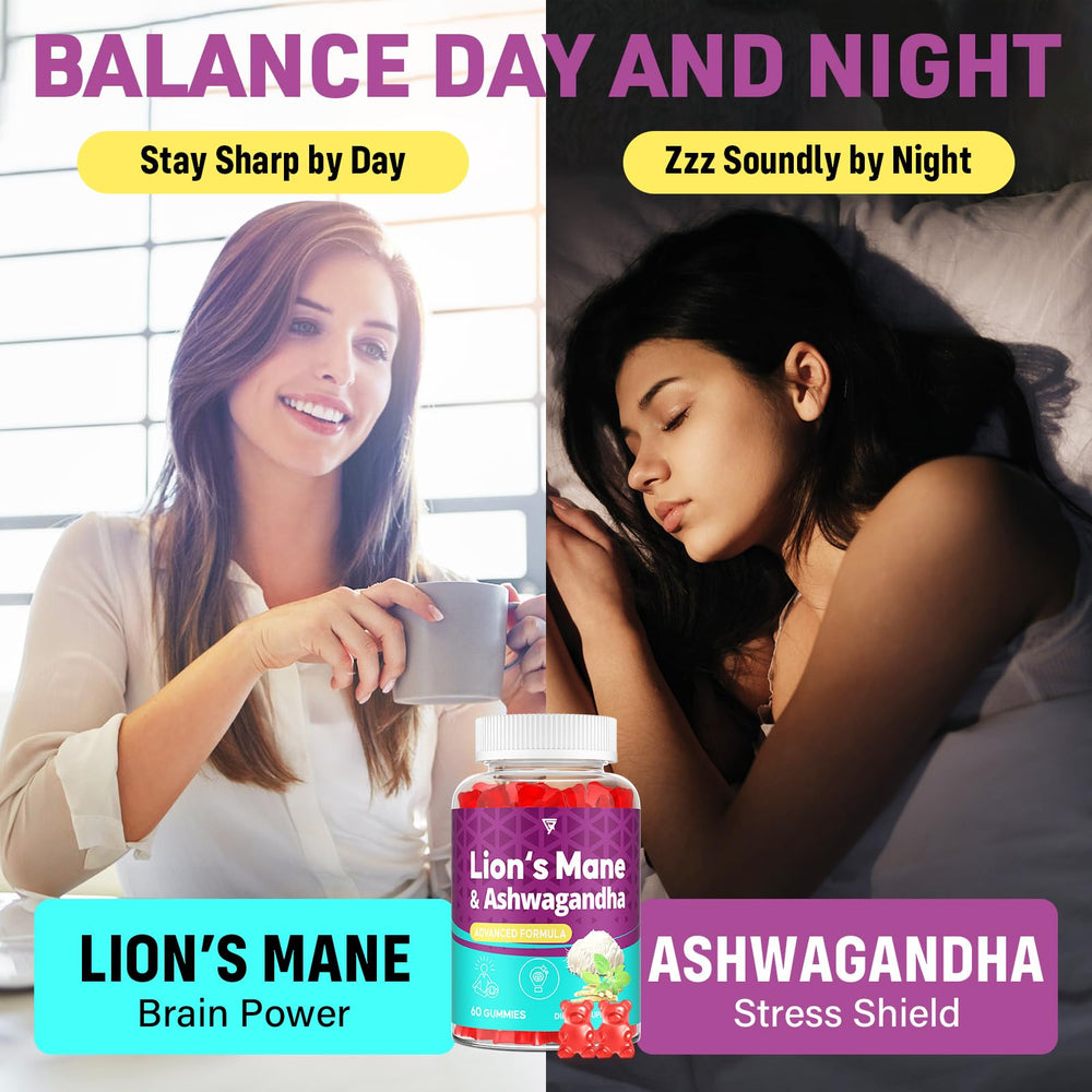 Cortisol support for women and men — day and night balance