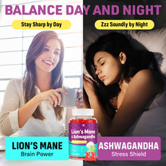 Cortisol support for women and men — day and night balance