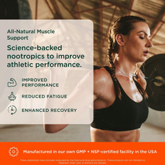 Nutrition label of The Genius Brand Genius Creatine