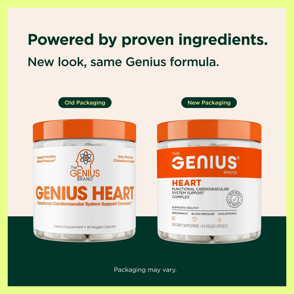 Genius Heart product label
