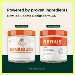 Genius Joy bottle close-up