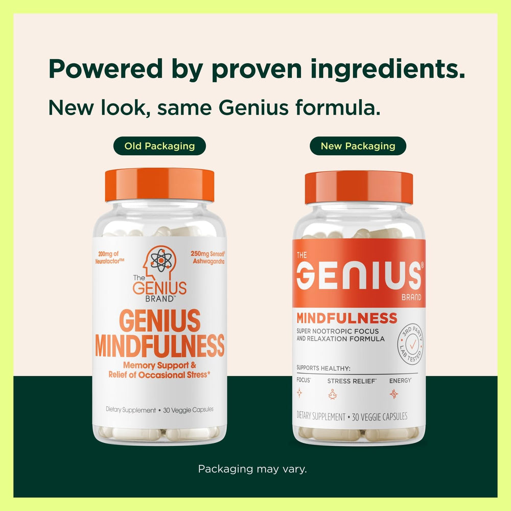 Genius Mindfulness calm and focus pills product image
