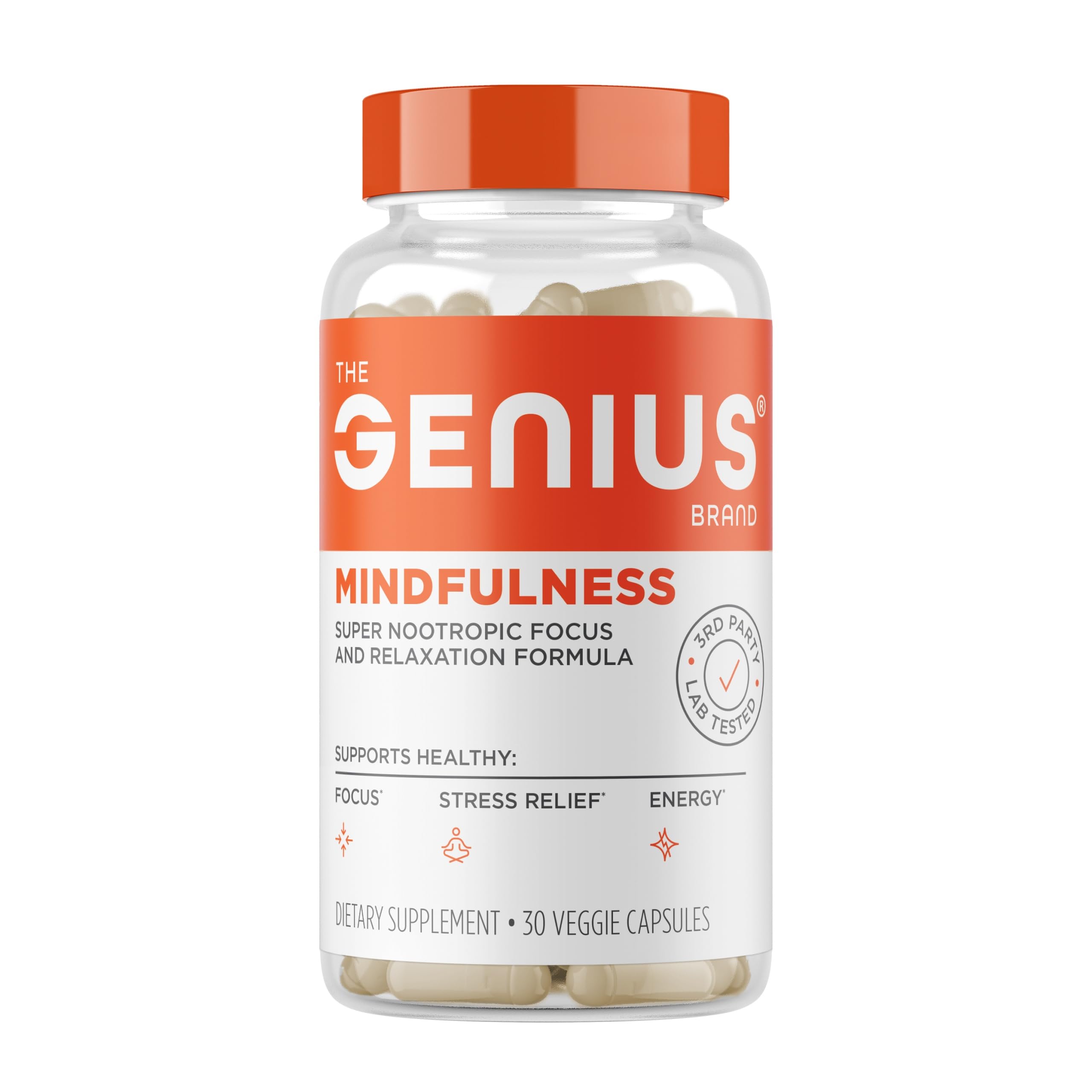 Hero image of Genius Mindfulness bottle