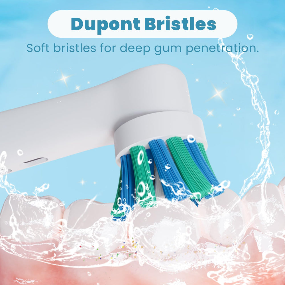 BPA-free label on bamboo toothbrush bristles