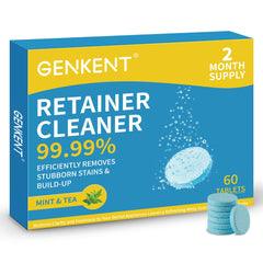 GENKENT Retainer Cleaner Tablets 60-pack