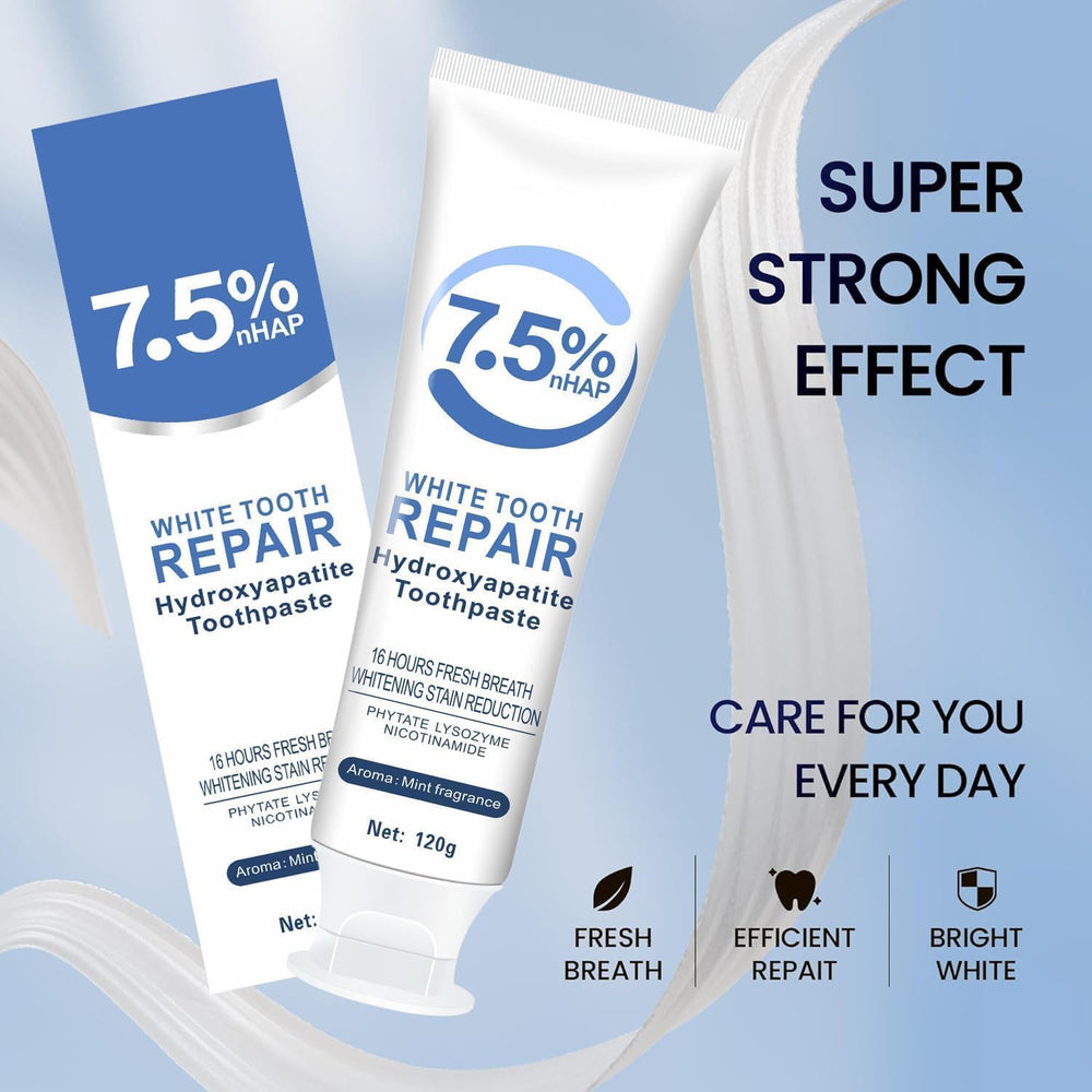 Toothpaste for sensitive teeth, fluoride-free and gentle mint