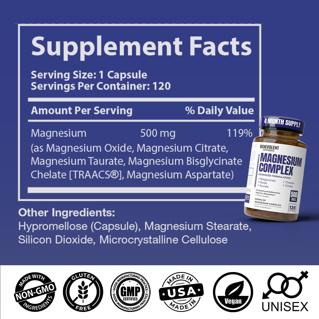 Gentle on the stomach magnesium blend
