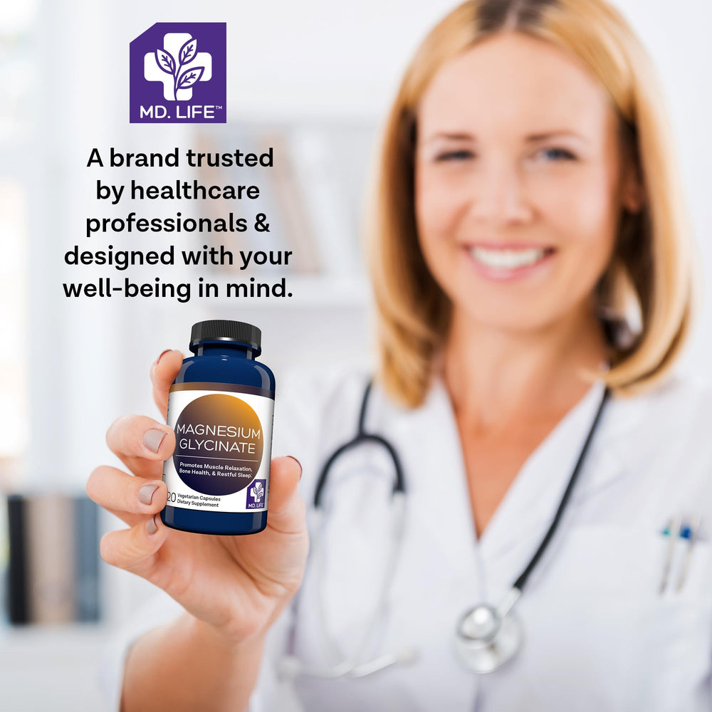 Gentle on the stomach magnesium glycinate capsules