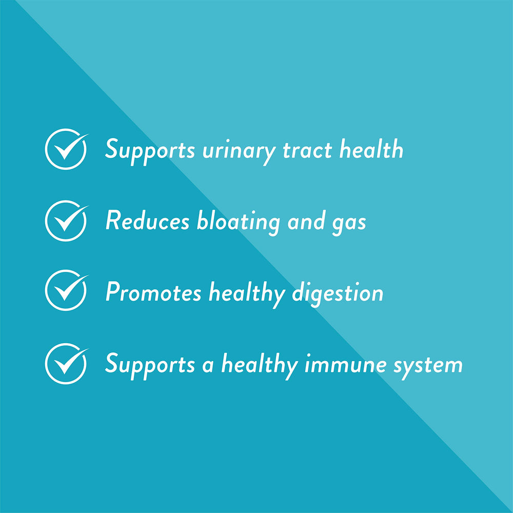 Packaging of Genuine Health Women's Daily Probiotic UTI support