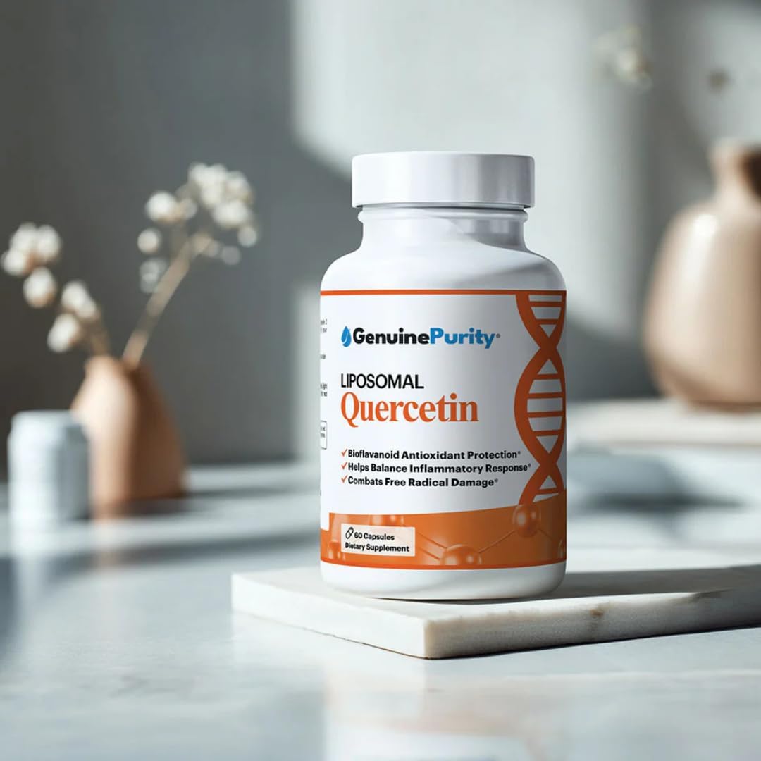 GenuinePurity USA facility seal communicates cGMP quality and clean production