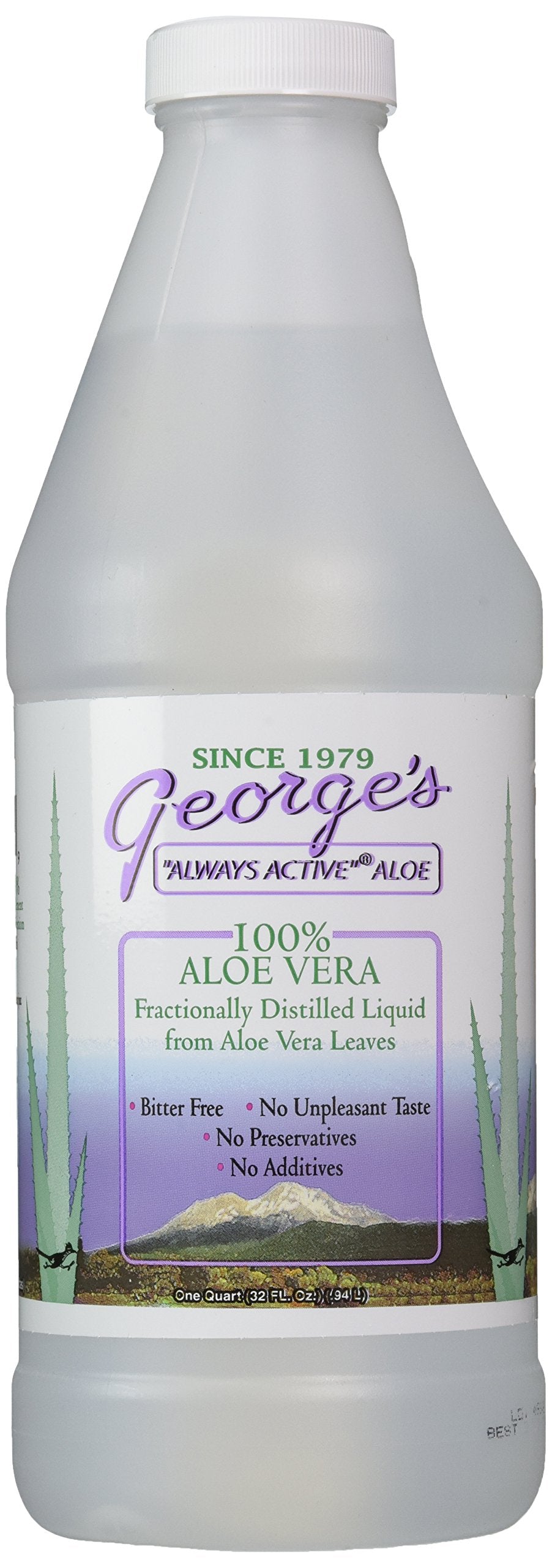 Georges Aloe Vera Drink bottle front view
