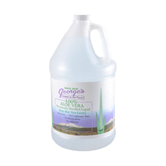Close-up of George's Always Active Aloe Vera bottle label