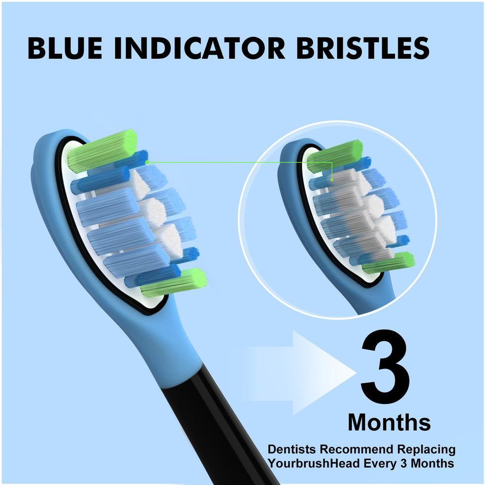 Indicator bristles fading on GERAGER heads