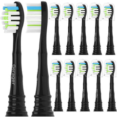 GERAGER replacement heads for Philips Sonicare compatible with C1-C3, A3, W3, G2, G3 and 4100-3100