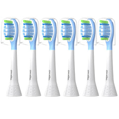 GERAGER C3 compatible toothbrush heads - white, 6-pack