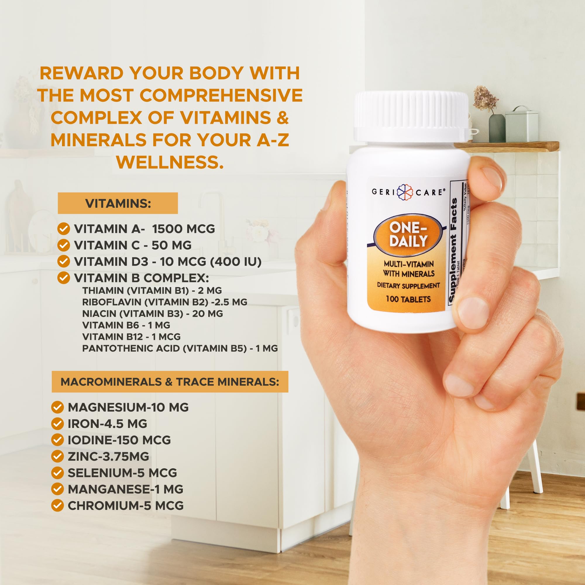 Vitamins C, E and D highlighting immune support