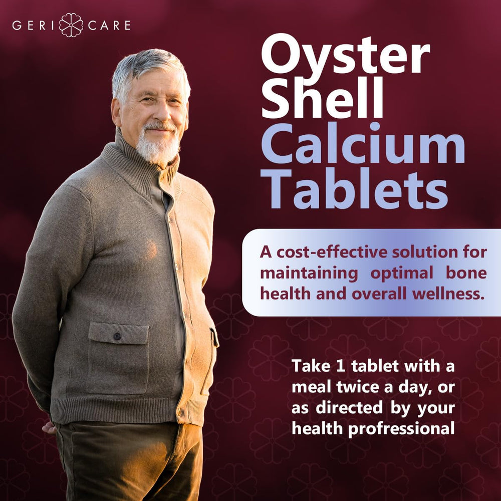 60 calcium tablets in a bottle