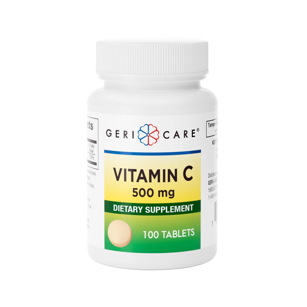 GeriCare Vitamin C 500 mg bottle