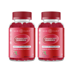 GeriCare Cranberry Gummies bottle label