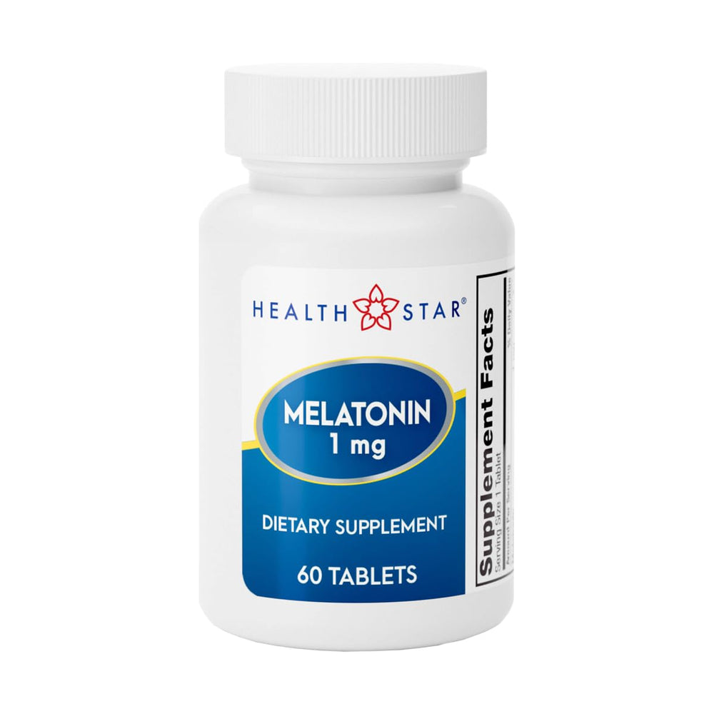 GeriCare Melatonin 1mg bottle with label