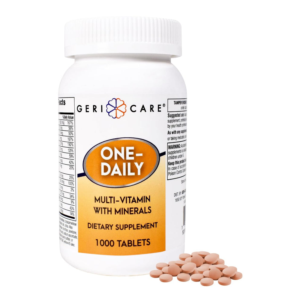 GeriCare One-Daily Multivitamins bottle front