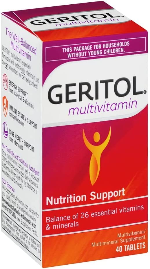 Bulk-pack Geritol Complete Tablets – pack of 3 bottles