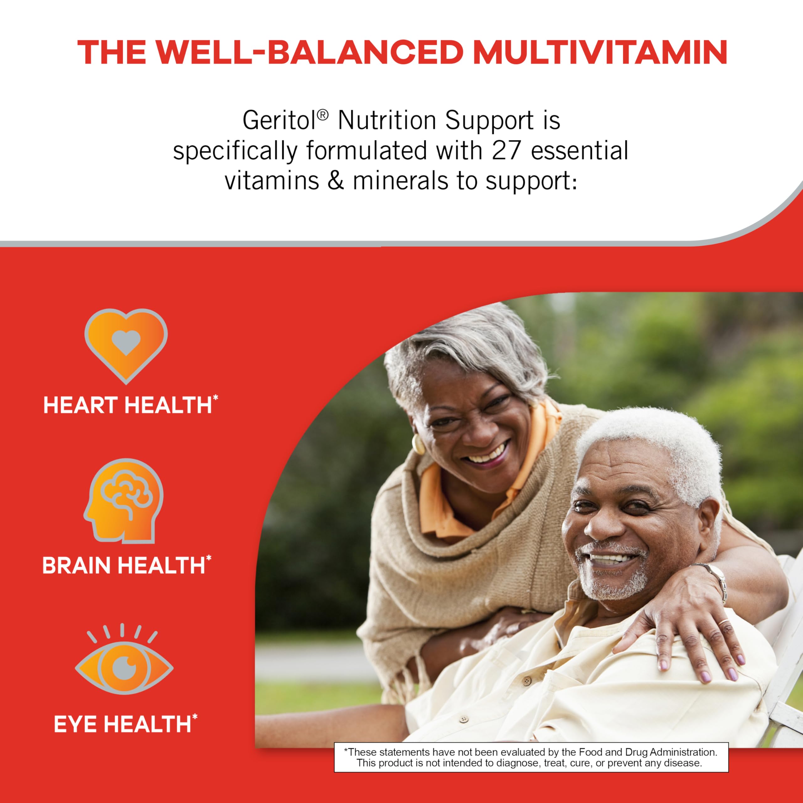 B-vitamins for energy support in Geritol multivitamin