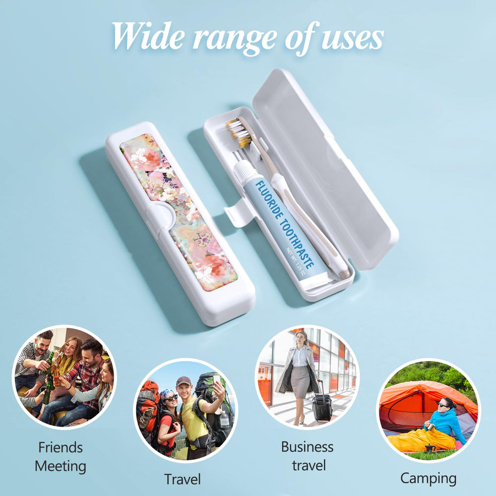 Included organizer space for tongue scraper and small items
