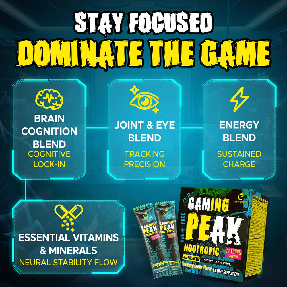 Gesundgeist Energy 40-stick box display for quick, mess-free dosing