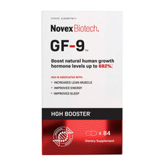 GF-9 HGH boosting capsules label