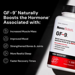 GF-9 sleep improvement and recovery
