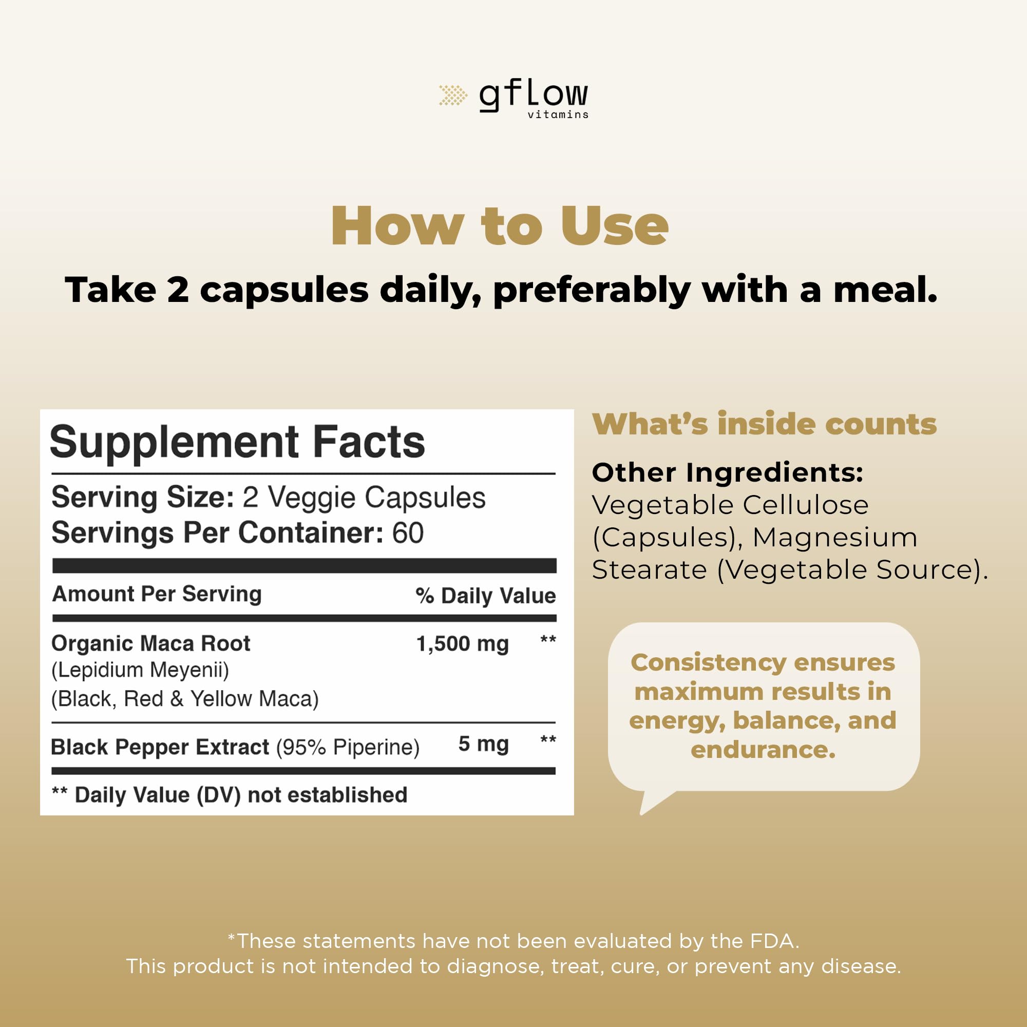 Made in USA in an FDA-registered GMP facility