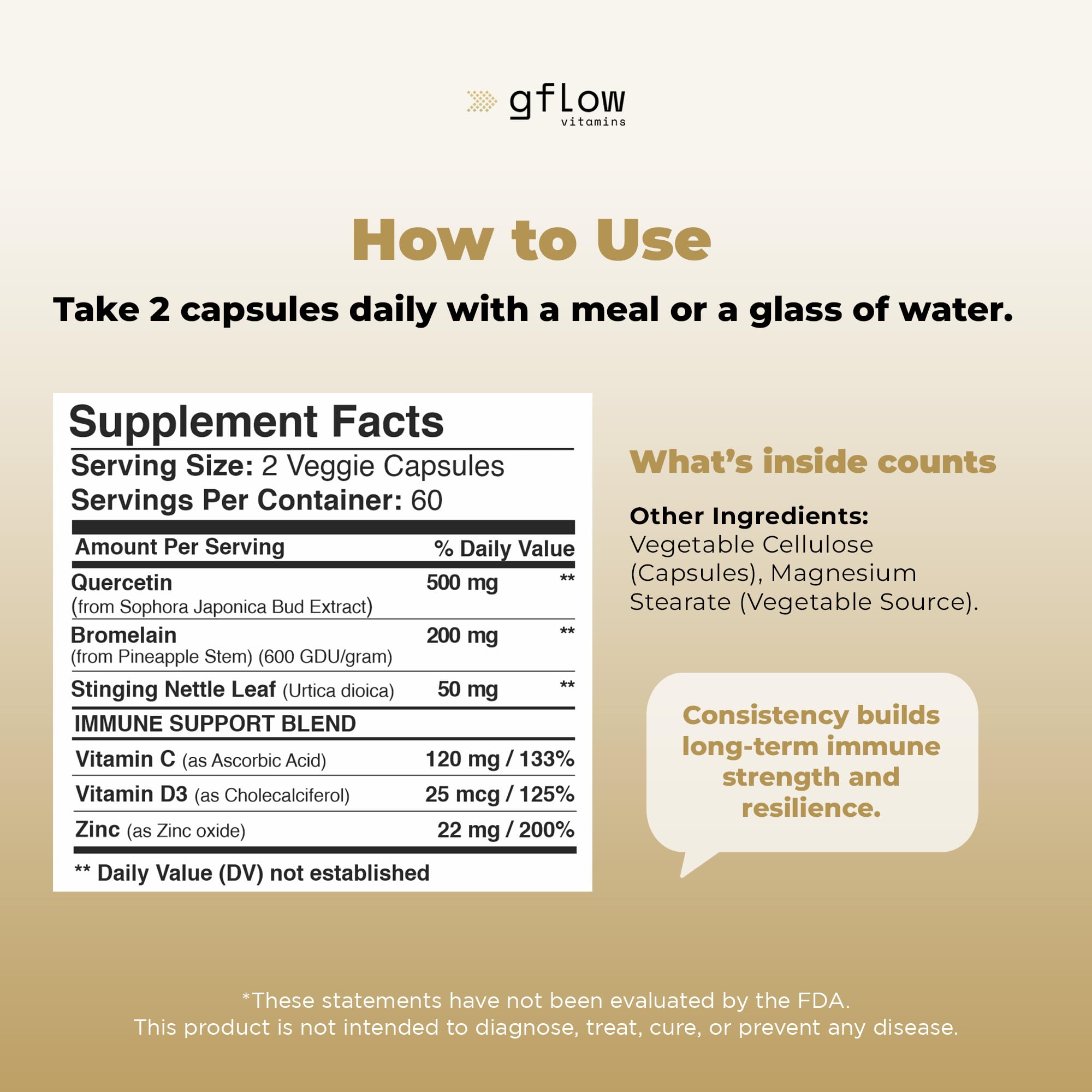 Non-GMO and gluten-free indicators on packaging