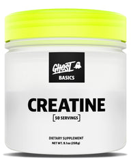 GHOST Basics Creatine Monohydrate bottle – front view