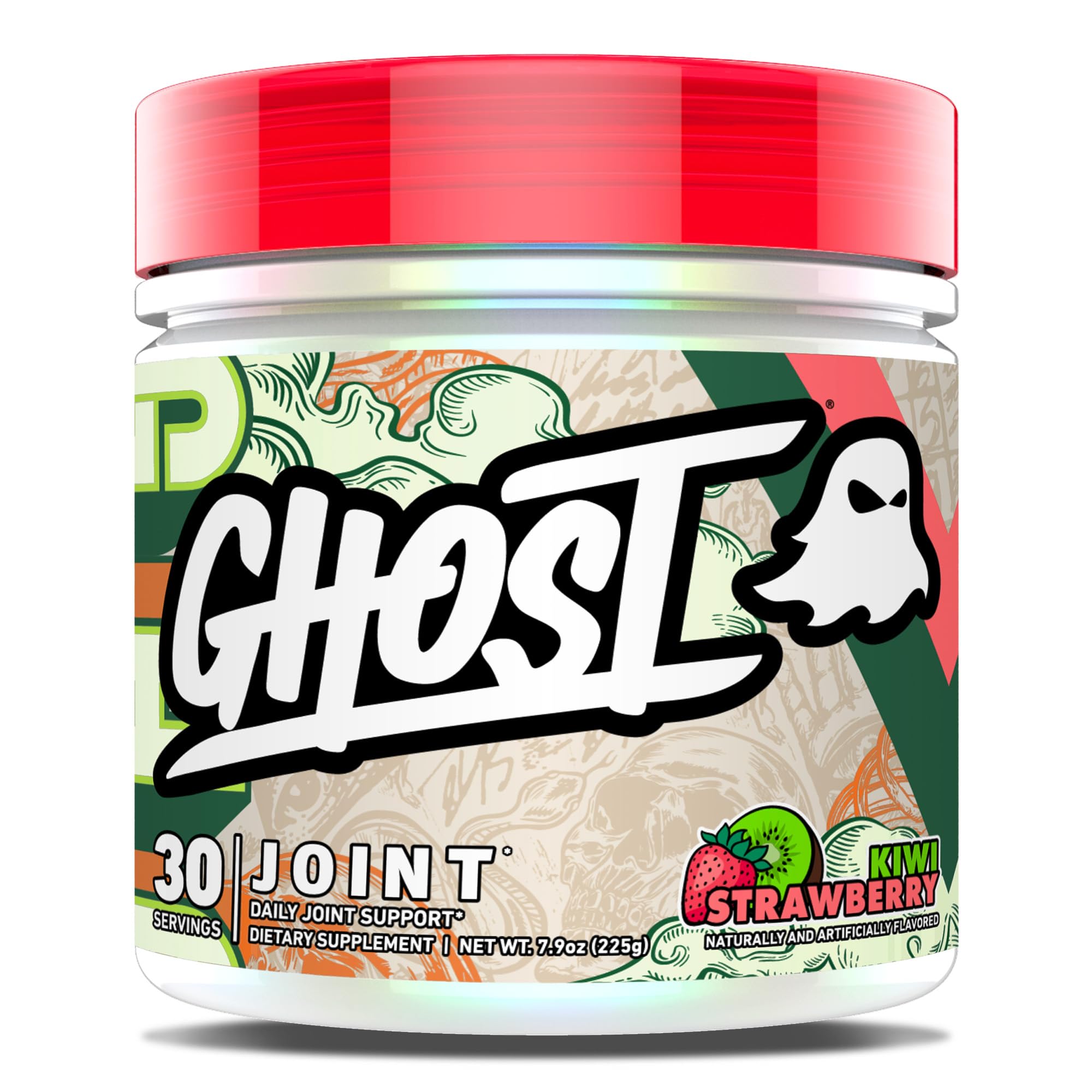 GHOST Joint bottle with Kiwi Strawberry flavor for daily joint support.