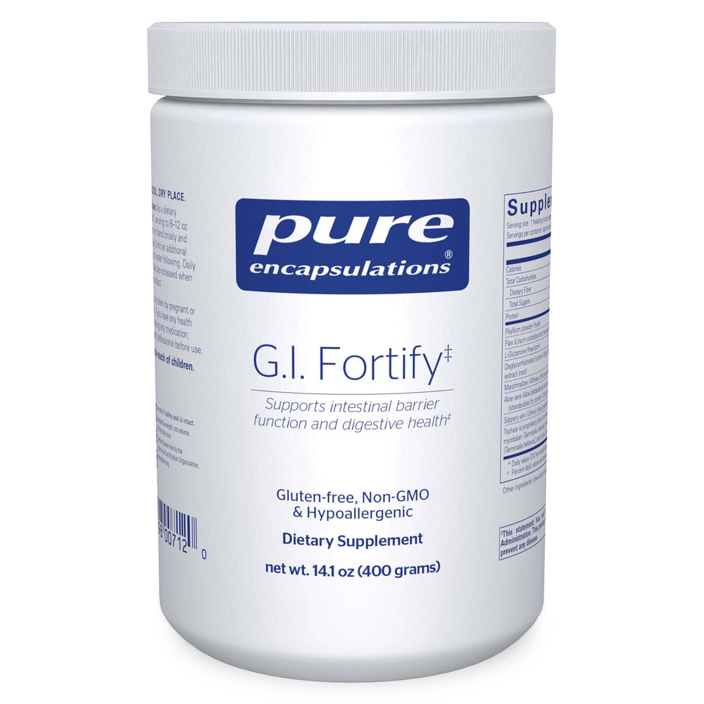 Pure Encapsulations G.I. Fortify label