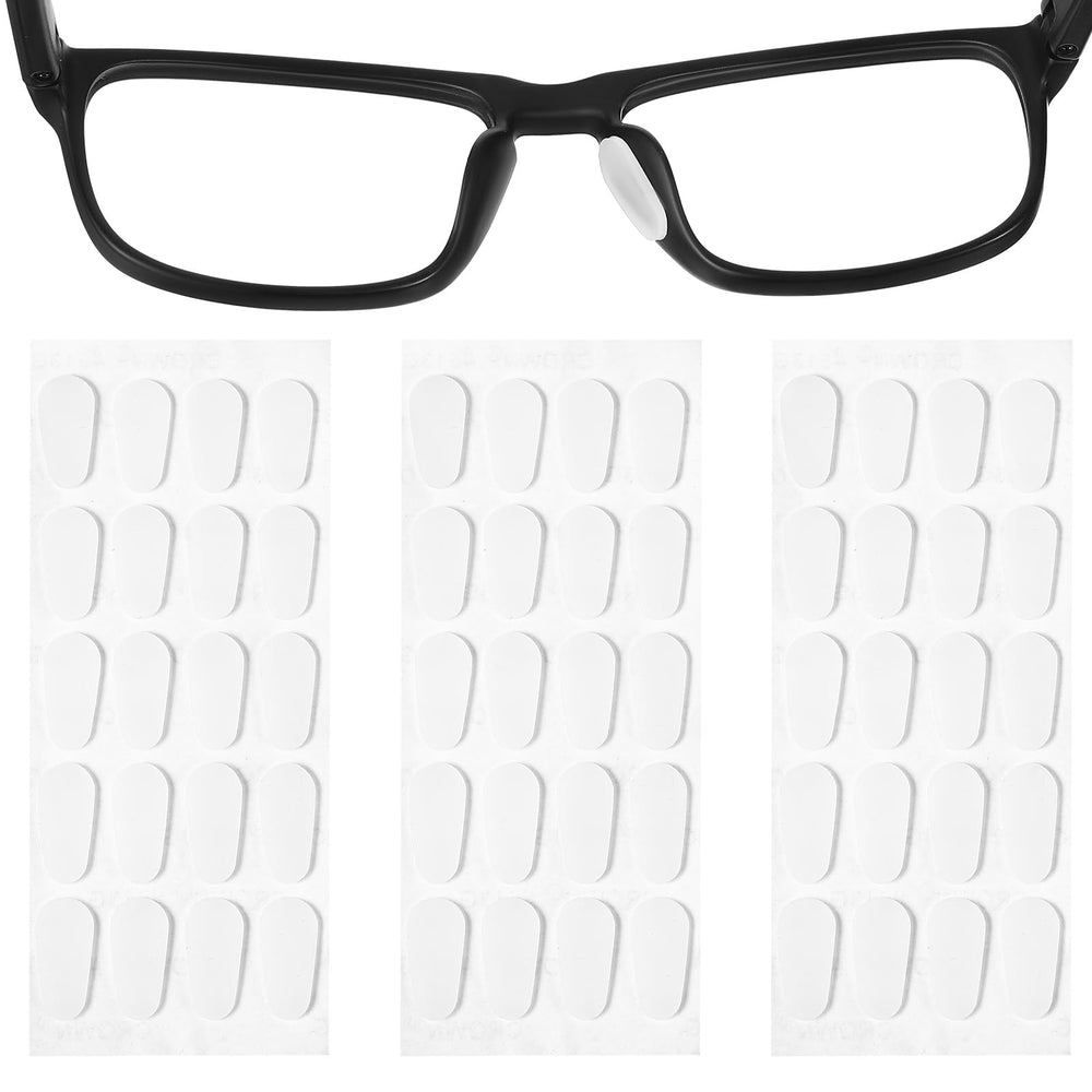 Giantree 30 pairs eyeglass nose pads ultra thin 1mm silicone